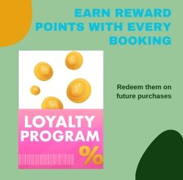 Earn points